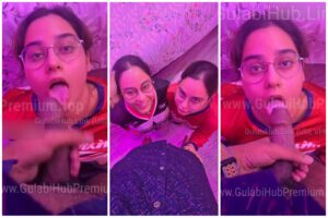 Shinjini And Sunandini Both Sisters Giving Blowjob