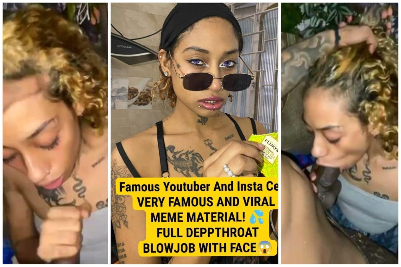 Famous Meme Model Viral On Insta And YouTube Over 300k+ Followers Video Leaked Sucking BBC