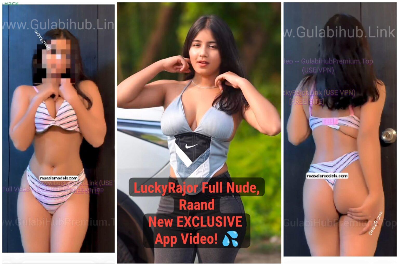 LuckyRajor Premium Exclusive Video Super Hot In Bikni Paid Video DONT MISS